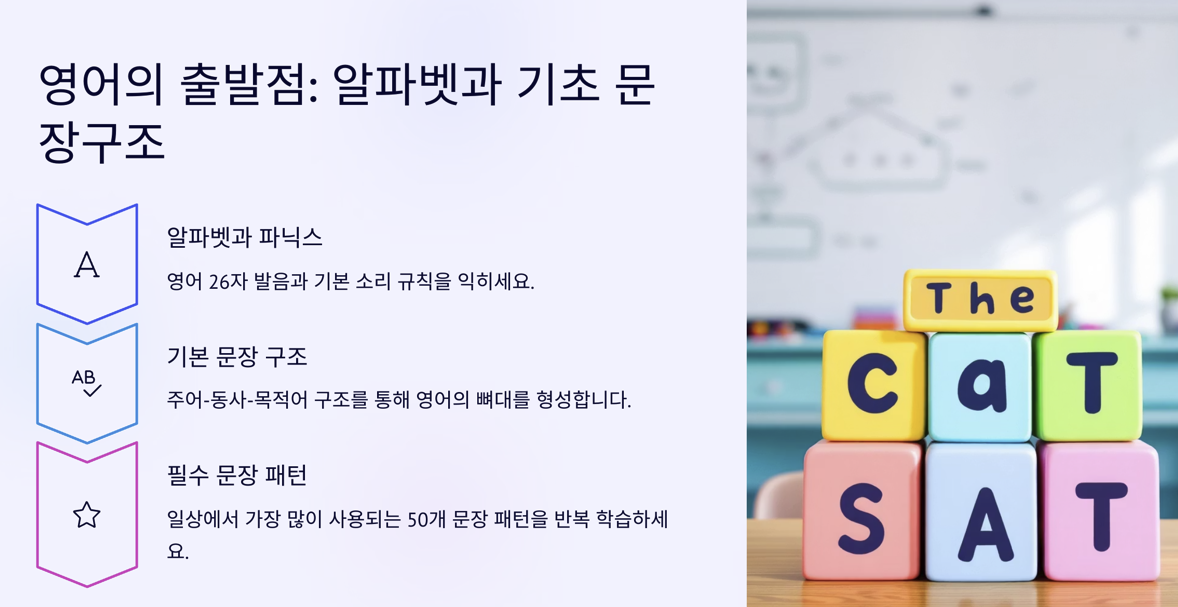 알파벳 기초 문장 구조