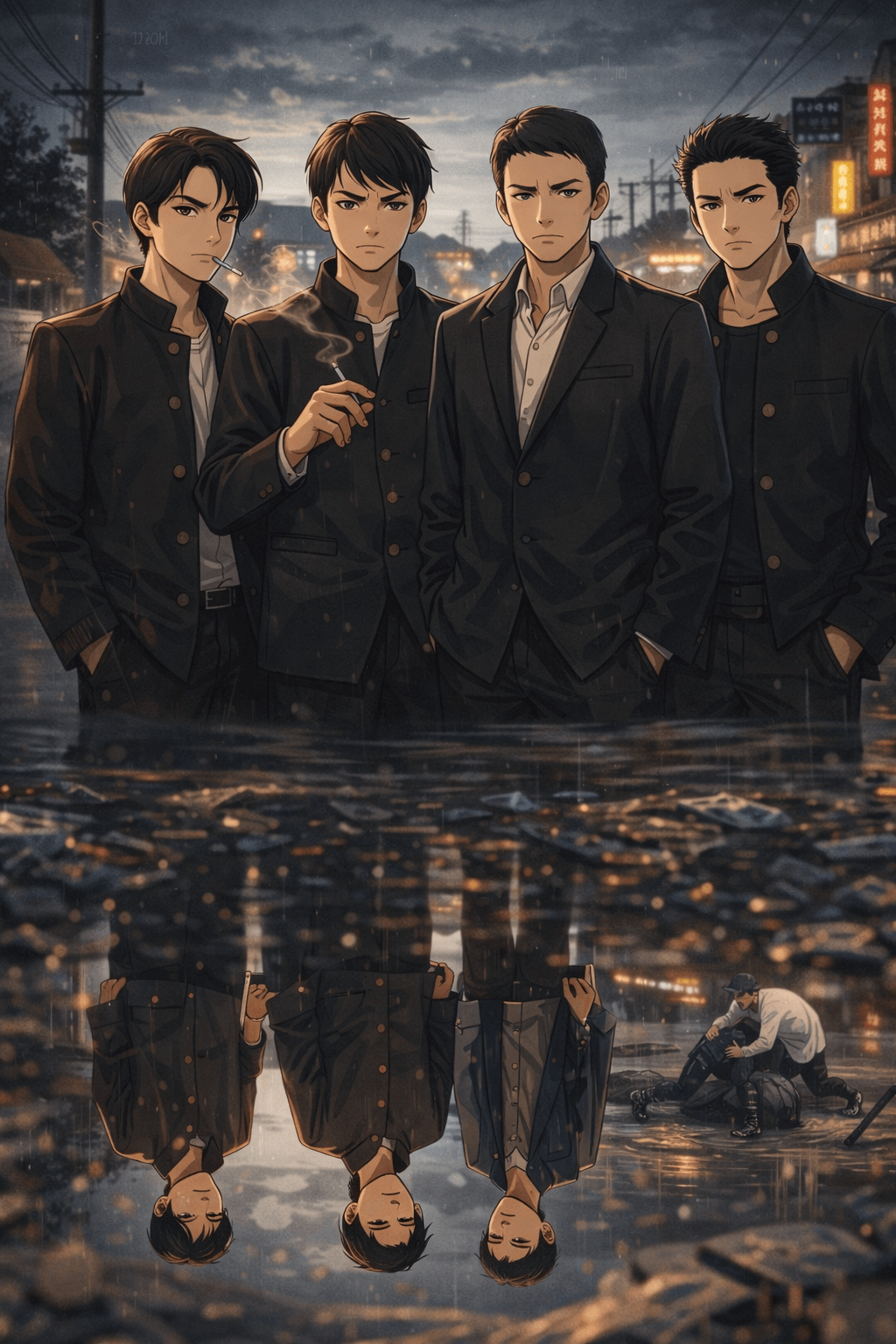 영화 친구 애니메이션 포스터