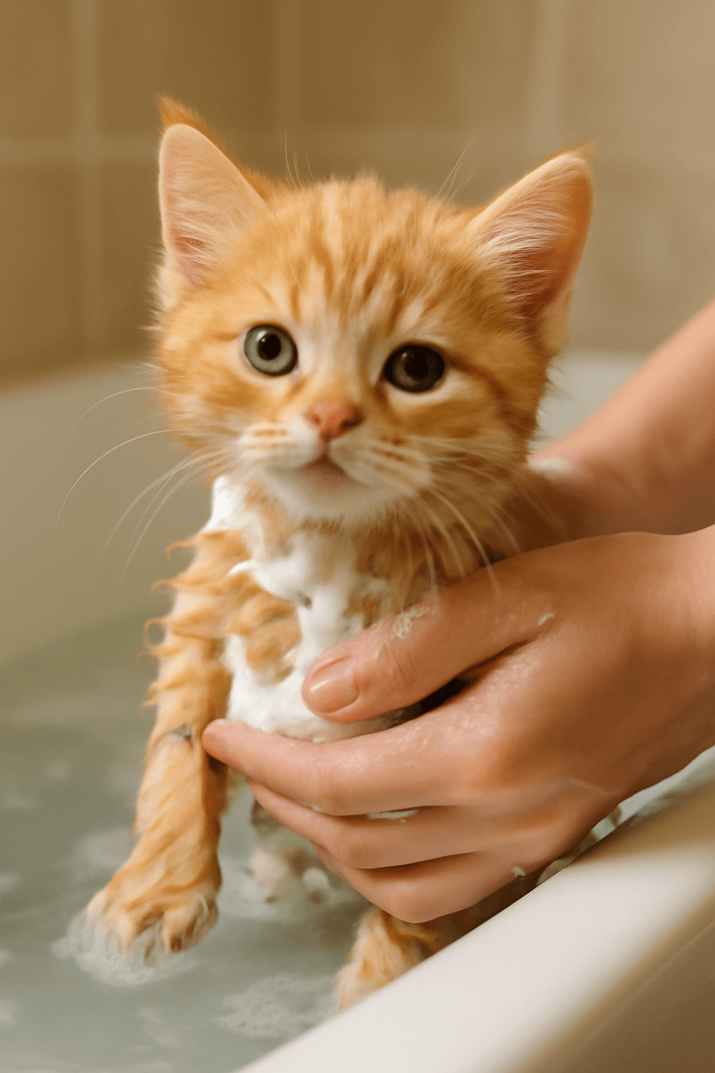 고양이의 목욕, 왜 필요하고 어떻게 해야 할까?