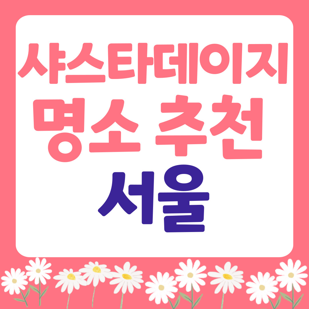 서울 샤스타데이지 명소