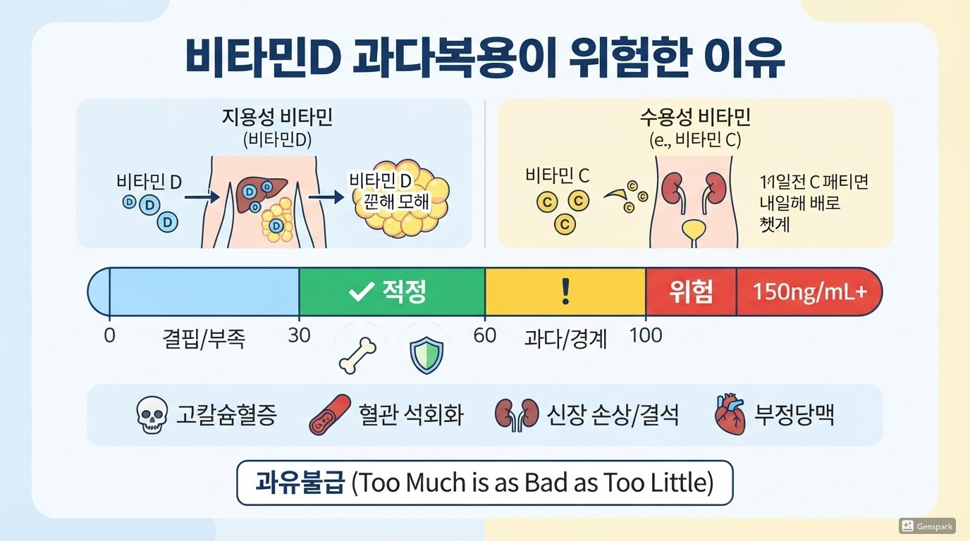 비타민D 과다복용이 위험한 이유