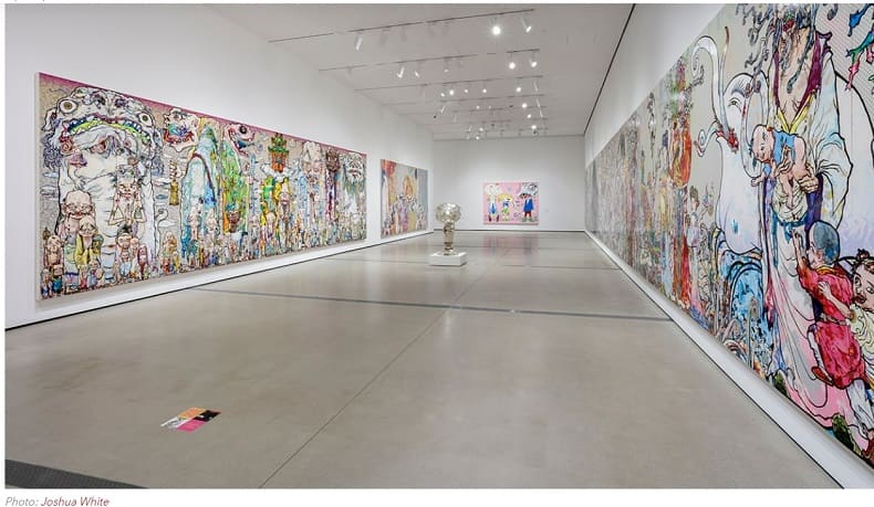 유명 아티스트 무라카미 타카시의 창의성을 뛰어넘는 포트폴리오VIDEO: New Exhibition of Takashi Murakami Works Showcases His Genius in a Variety of Art