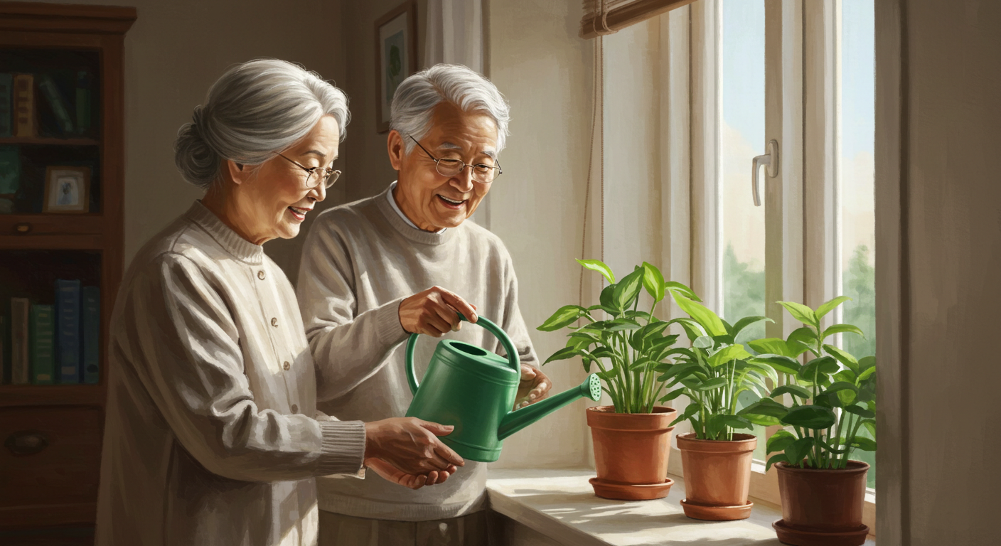 외로운 마음을 위로하는 반려식물