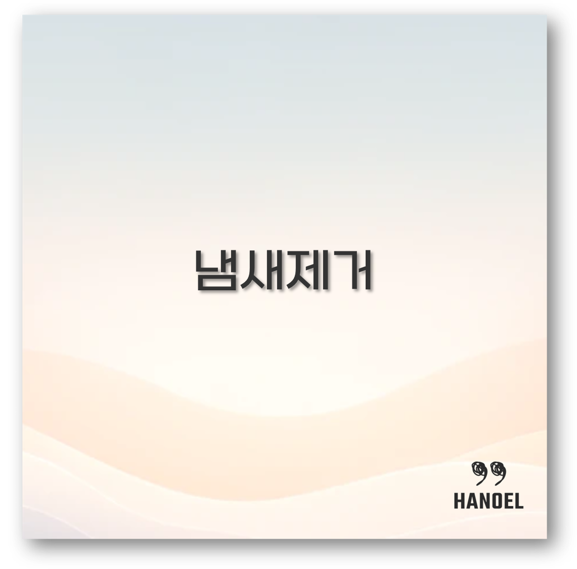 냄새제거
