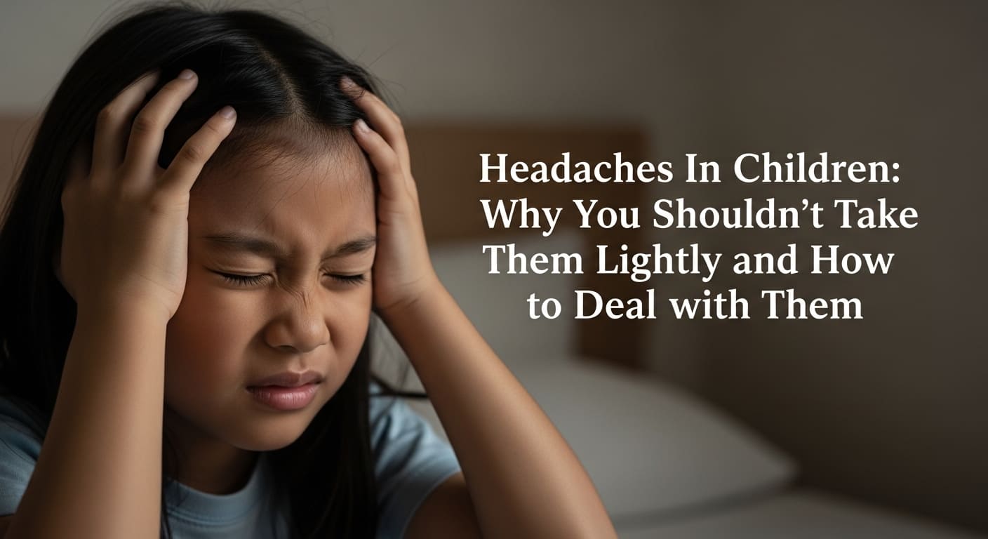 어린이 두통, 가볍게 여기면 안 되는 이유와 대처법