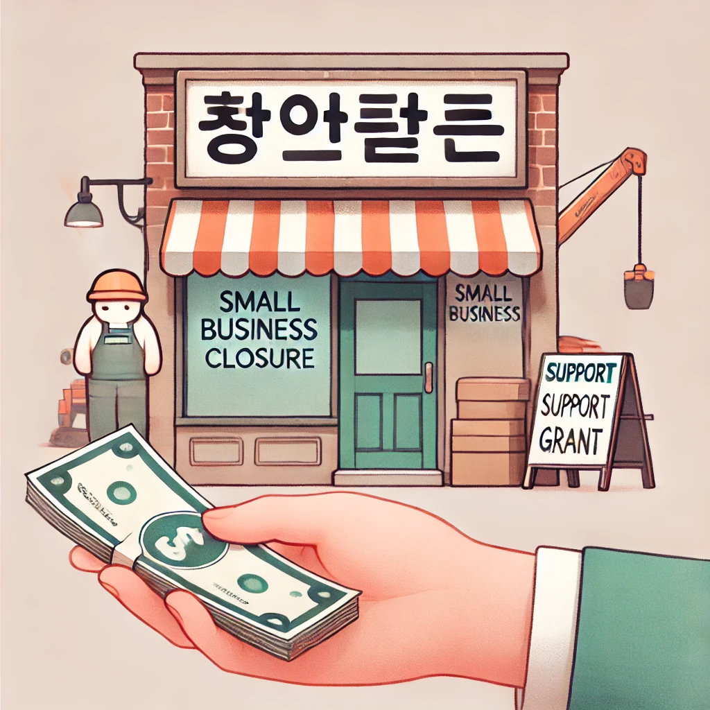 소상공인 폐업 철거 지원금 신청방법