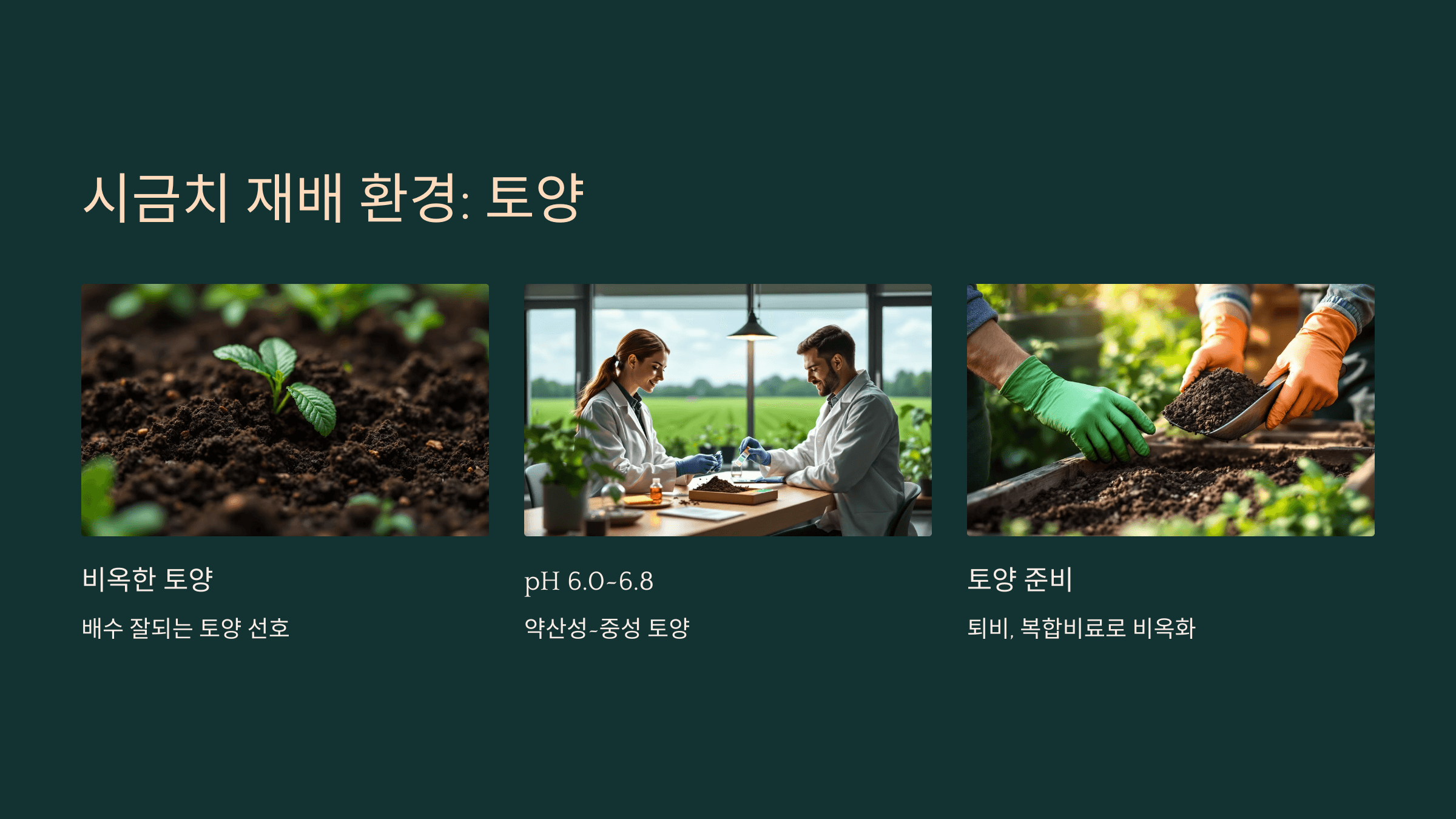 시금치 사진입니다.