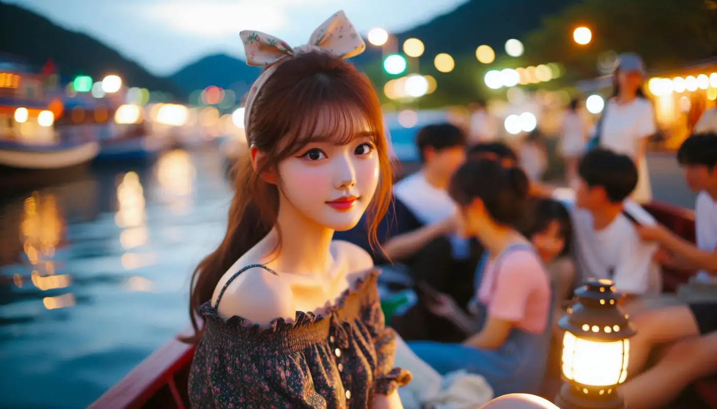 대만-여행-준비물을-알아보고-관광하는-여성의-모습