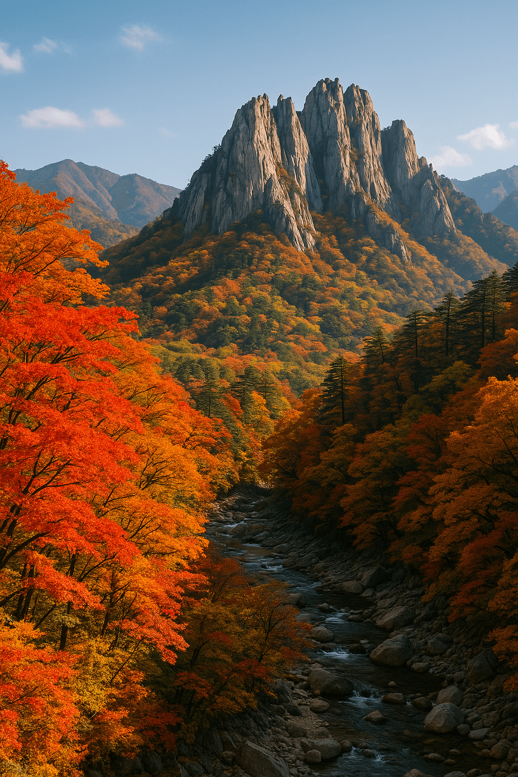 9월 설악산 가을 단풍 여행, 절경이 빚어내는 자연의 선물