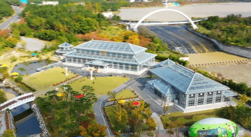 경주 버드파크 동궁원 전경