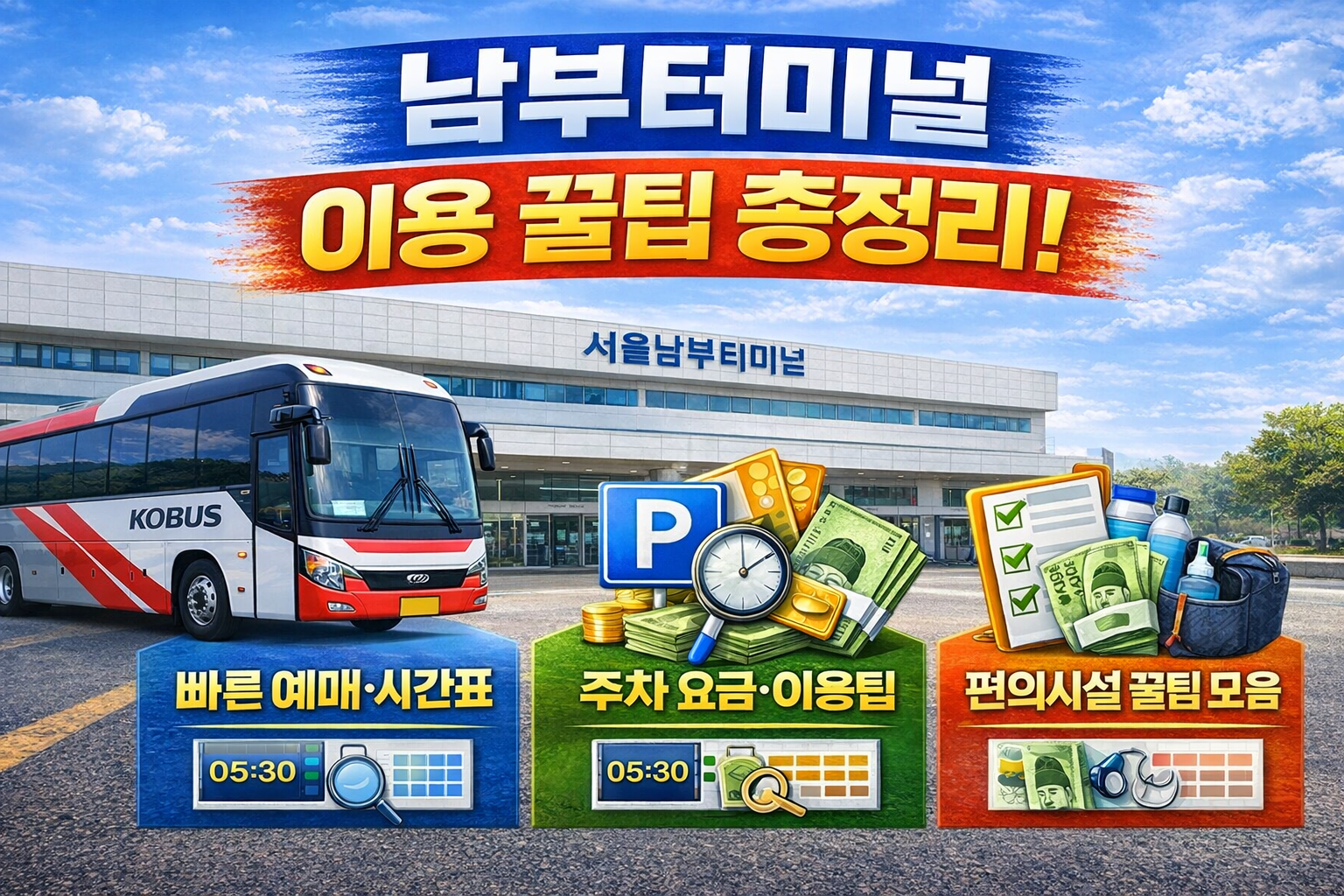 서울 남부터미널 예매