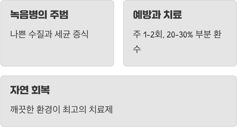 깨끗한 물&amp;#44; 최고의 명약