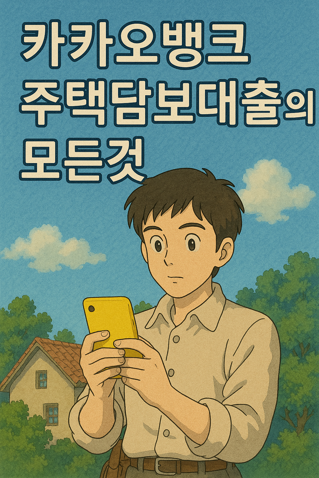 카카오뱅크 주택담보대출 신청과 필요서류, 금리&amp;한도 총 정리
