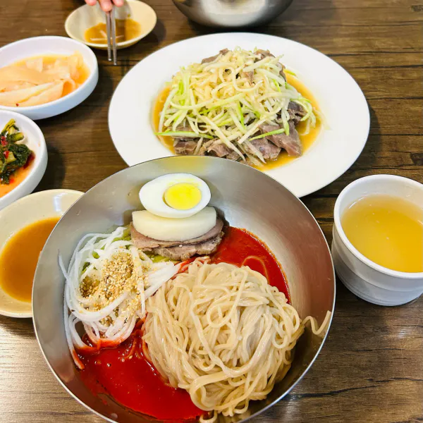 생생정보 전설의 맛 평양냉면 &amp; 돼지고기 수육 음식점 위치