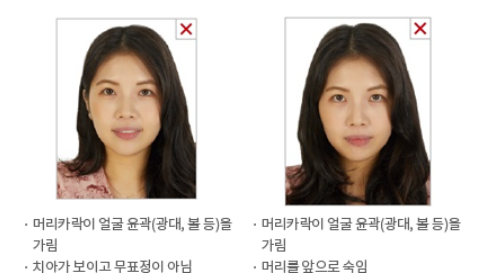 여권 사진 규격 사이즈