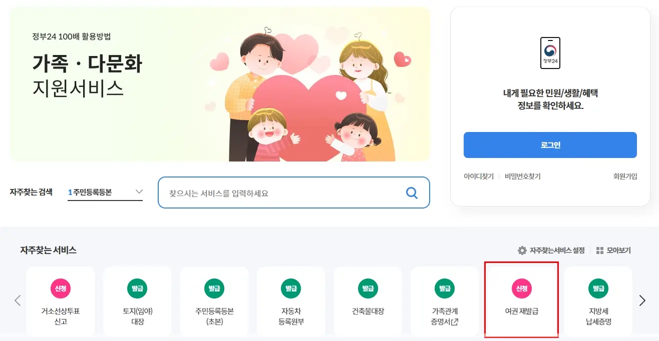 여권-재발급-준비물-비용-온라인-신청