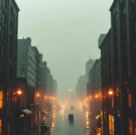 호우주의보가 발령된 도시