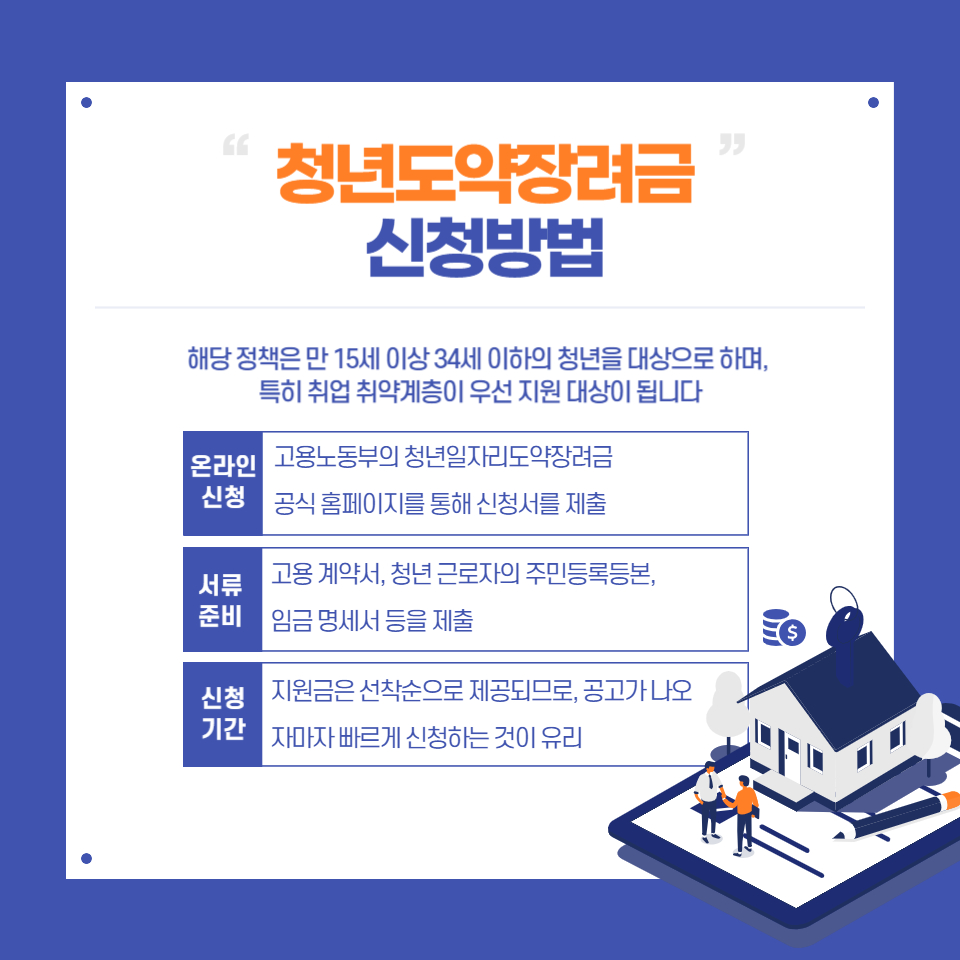 청년도약장려금 신청방법