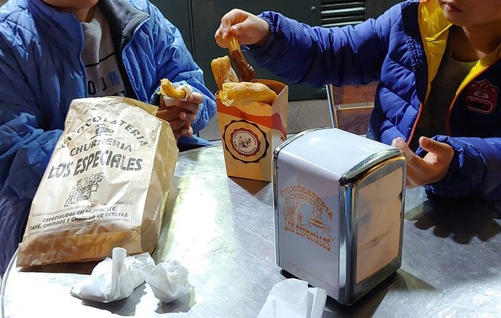 스페인 세비야 츄러스집. Los Especiales