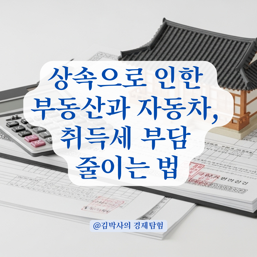 한정승인 후 상속재산파산 시 부동산 취득세, 세율과 계산법 정리.