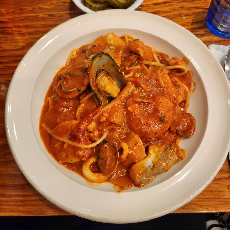 뽐모도로-해산물토마토파스타