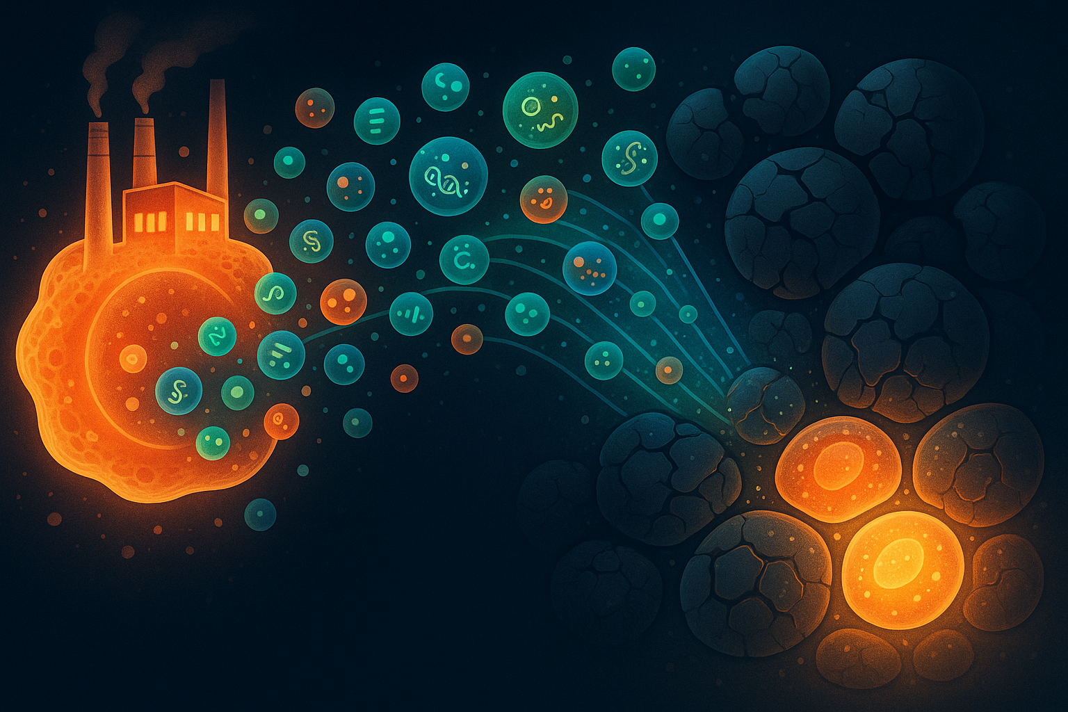 줄기세포 치료의 숨은 주역: 엑소좀, 세포를 깨우는 비밀의 메시지