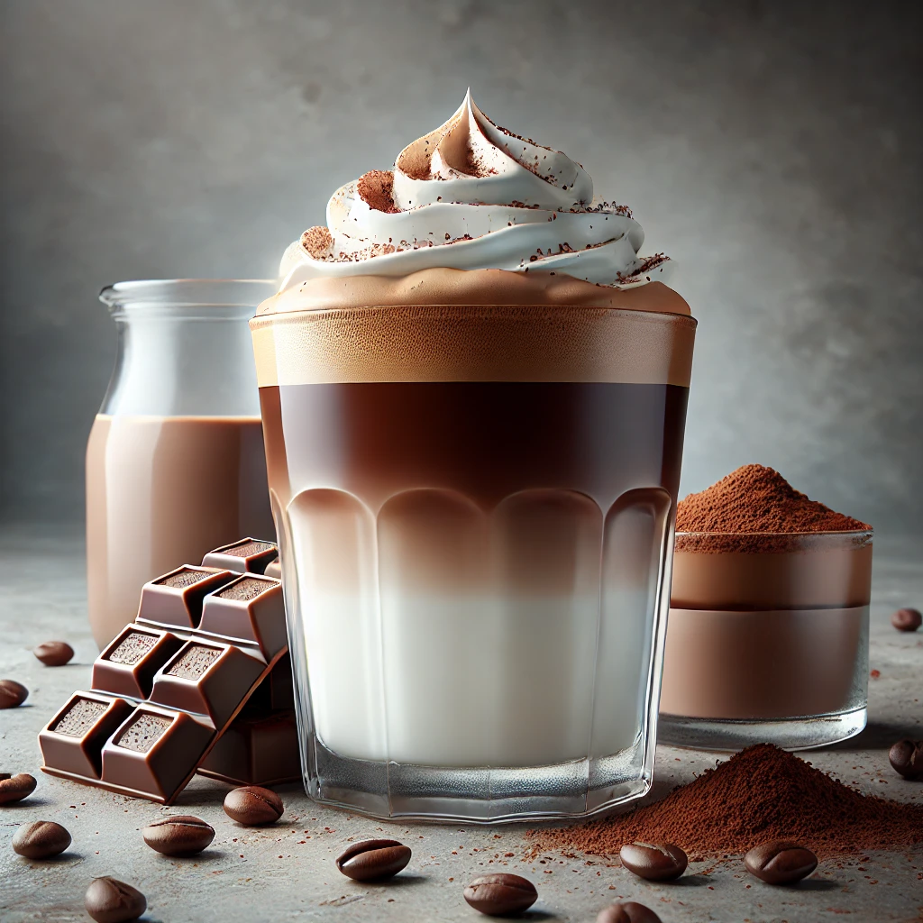 초코 달고나 커피