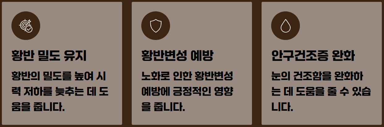 루테인 지아잔틴 효능 부작용