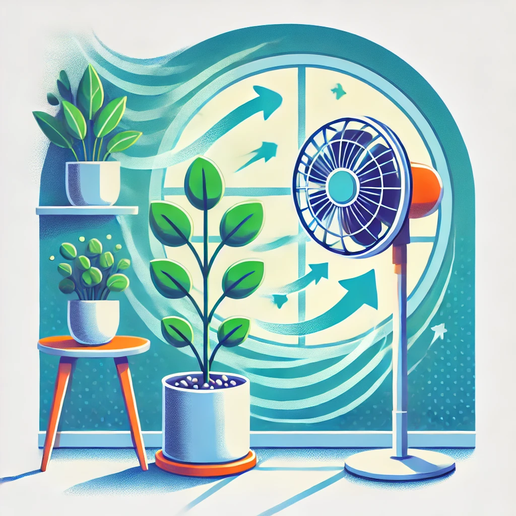 공기흐름 만들어주기