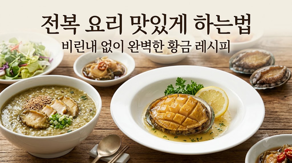 전복 요리 맛있게 하는법