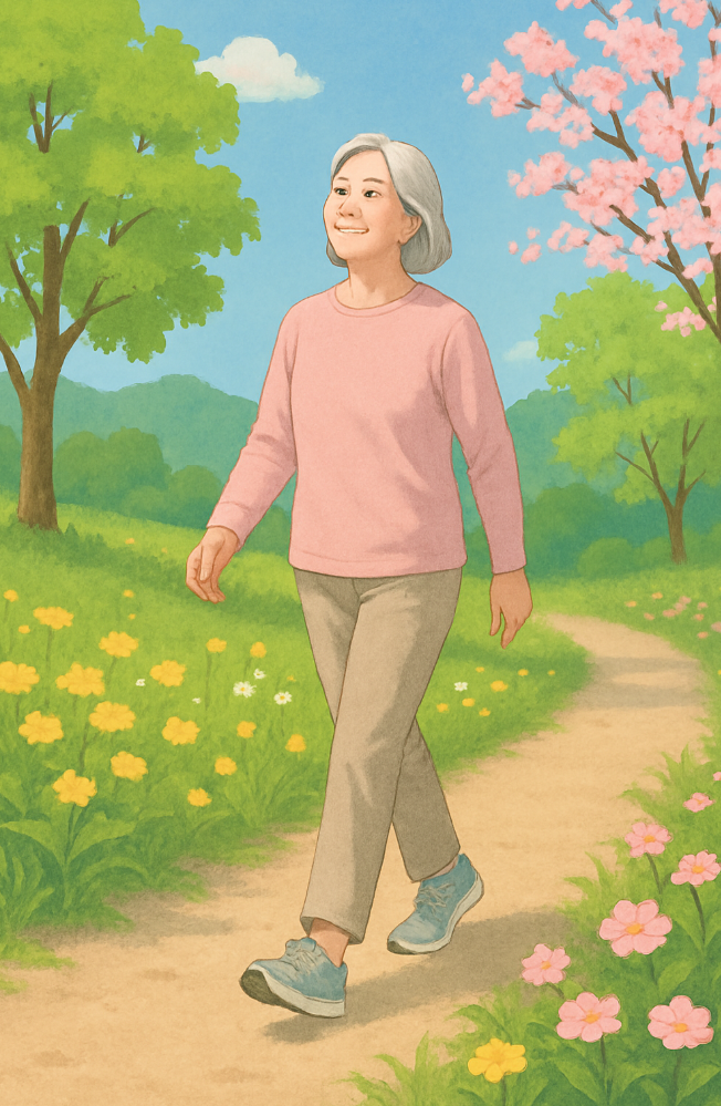 건강한 발걸음 – 걷기 운동과 중년의 트레킹 여행지 추천