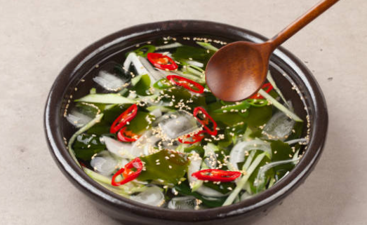 오이냉국 냉면육수