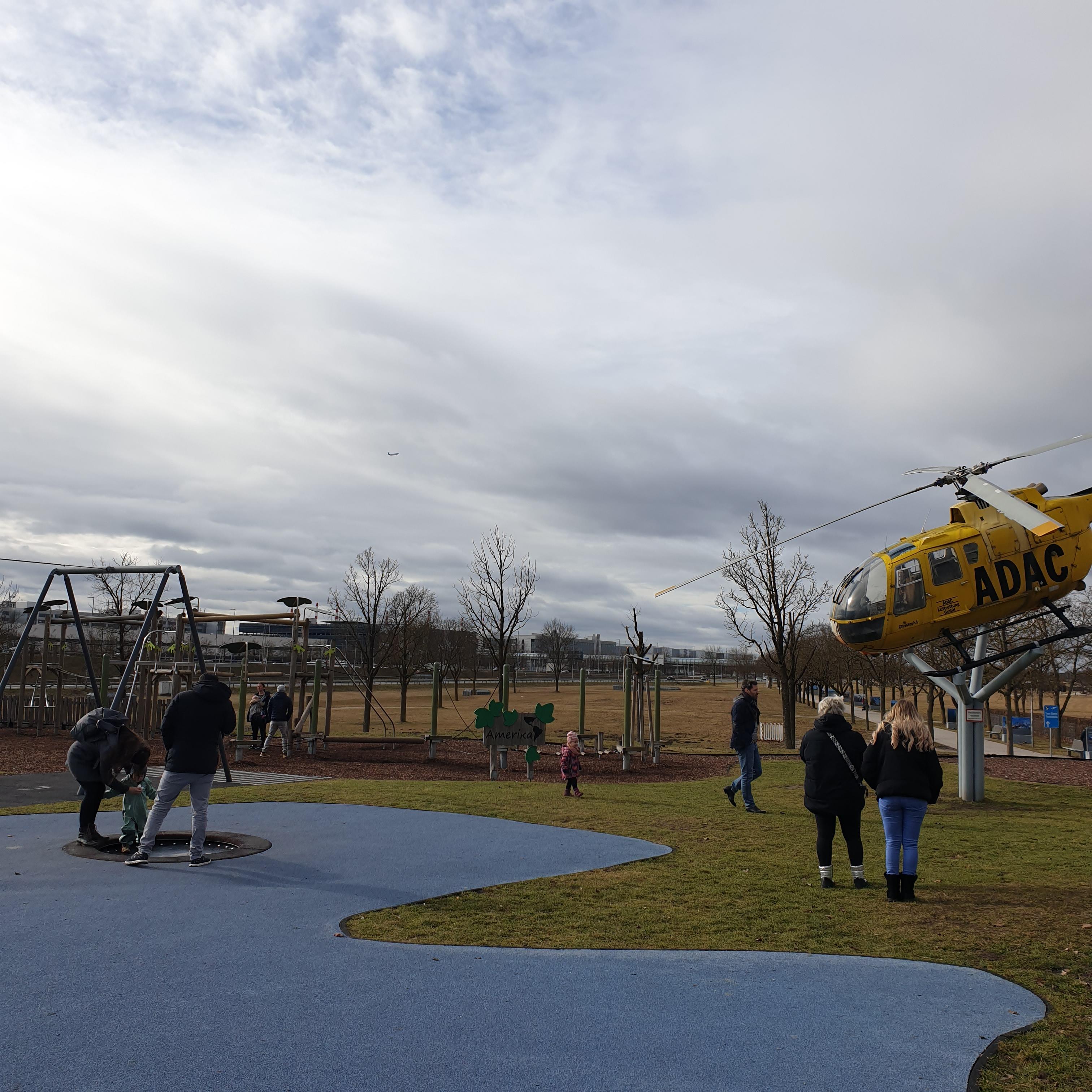 독일 뮌헨 국제공항 방문객 공원