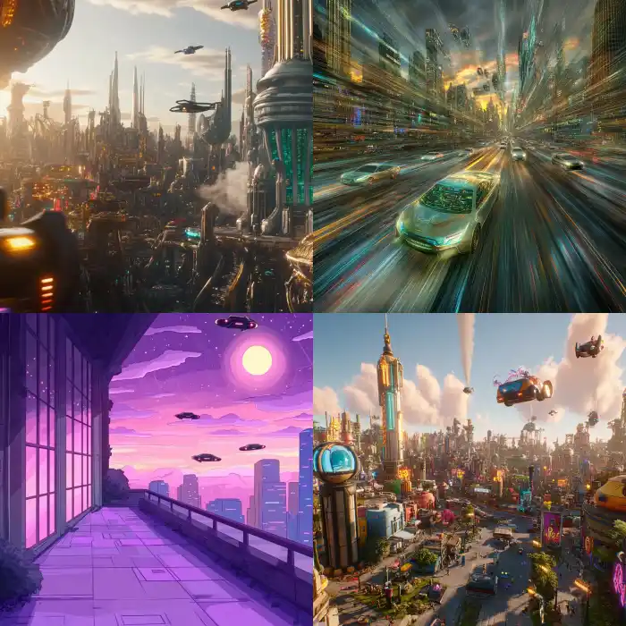 chaos 값을 50으로 설정해서 만들어진 이미지 1