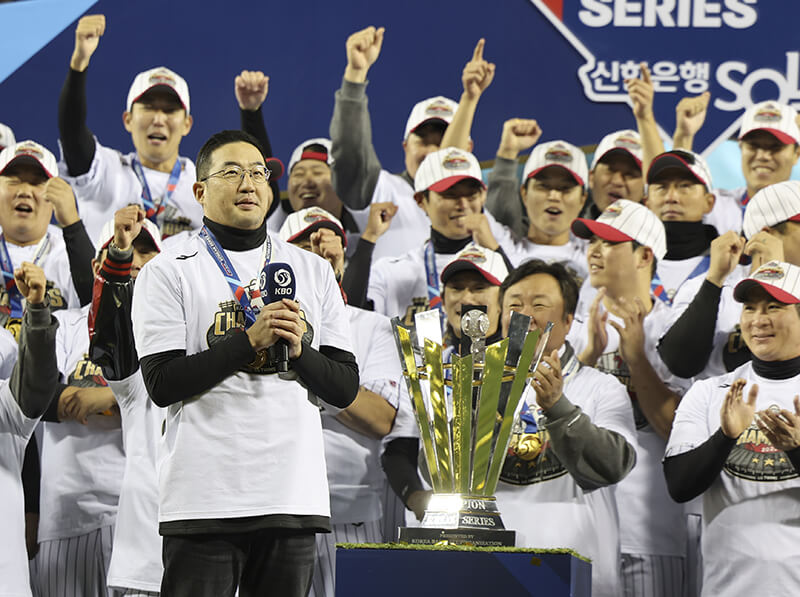 LG트윈스 한국시리즈 우승