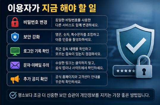 "내 정보도 털렸을까" 티빙 개인정보 유출 회원 ID 이메일 전화번호 노출 대응 전부알려드림4