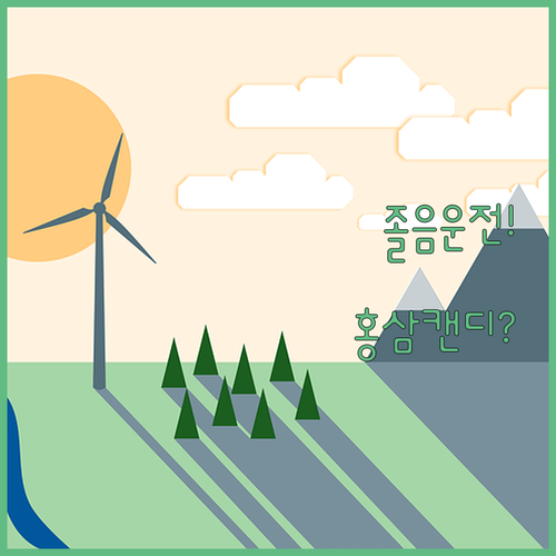 운전 졸음 깰 때 먹기 좋은 홍삼 캔..