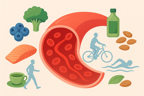 혈관염증 완화법 사진