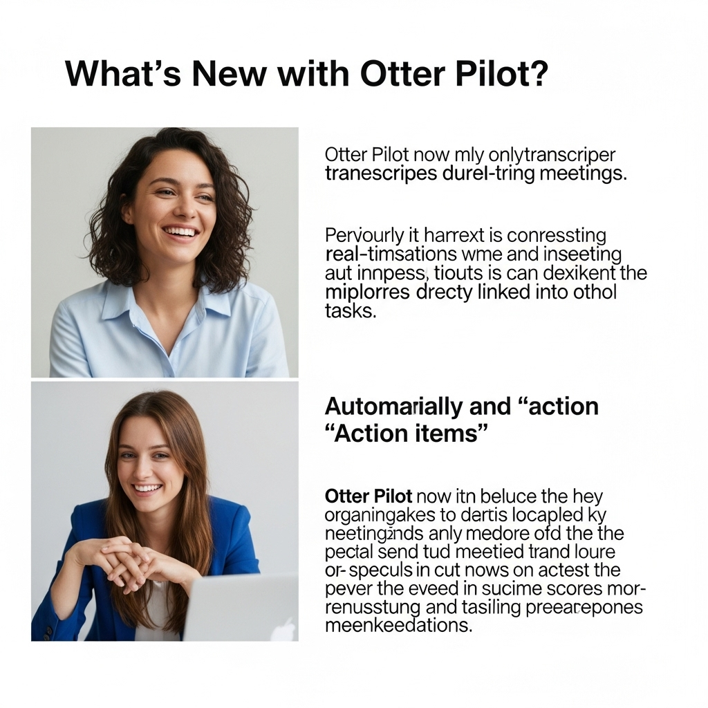 회의 끝나자마자 할 일 정리? Otter Pilot이 진짜로 해주나요?