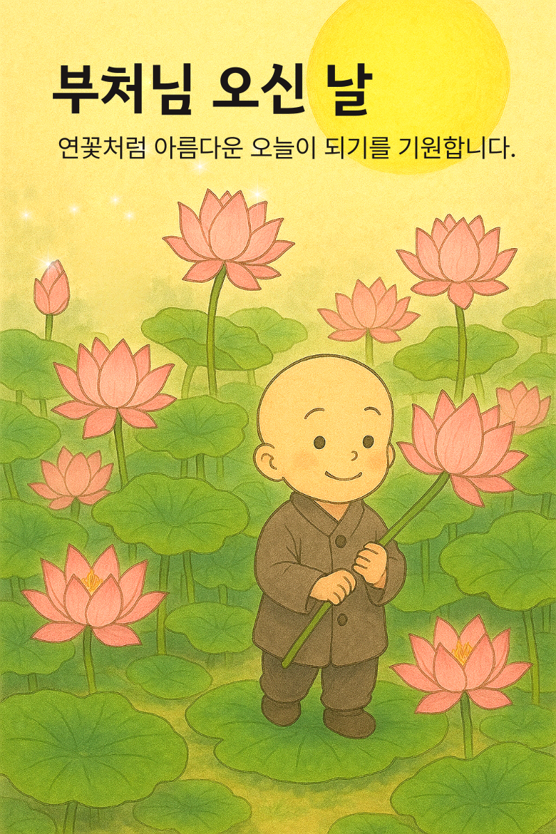 부처님 오신날 이미지
