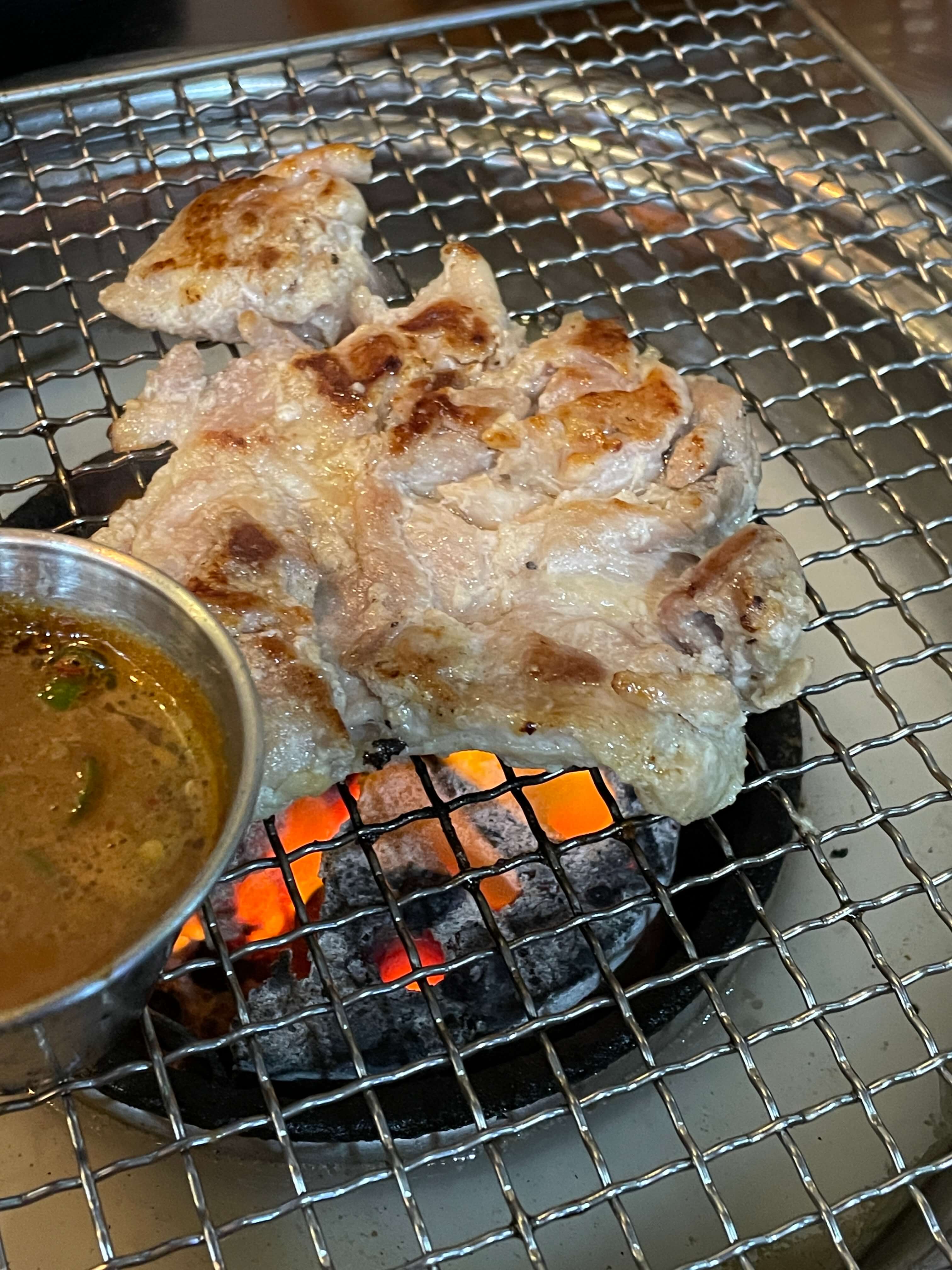 연탄닭구이