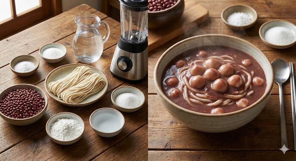 팥죽 황금레시피