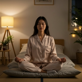 자기 전 명상