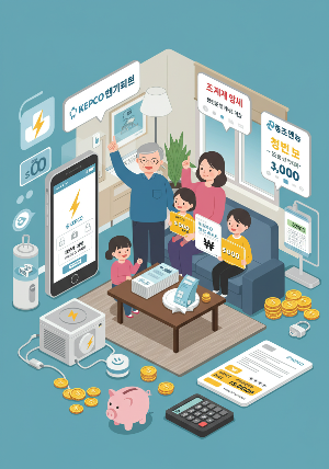 2025 전기요금 감면 신청 월1.5만원 덜내기