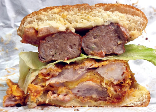 청양마요 미트볼버거