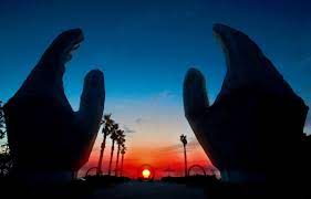 손모양 상과 일출