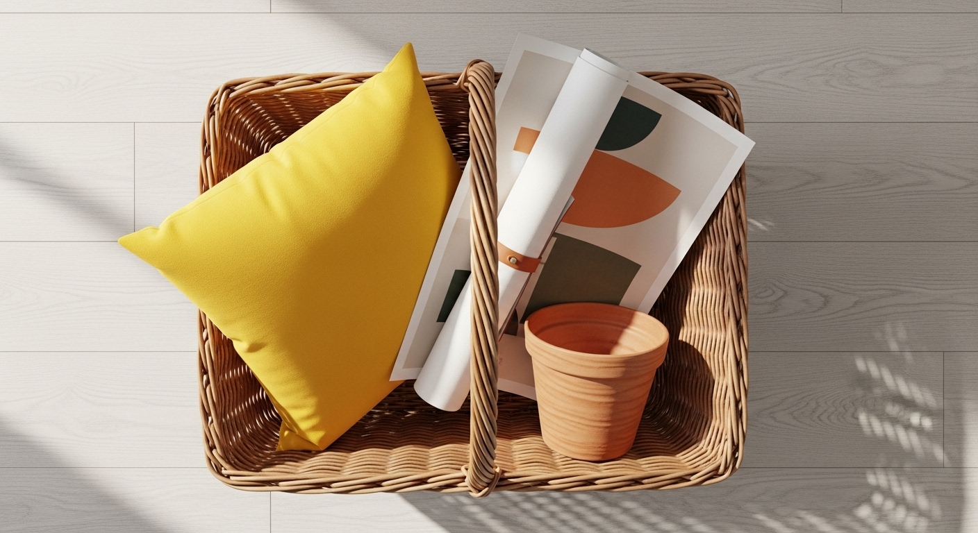 5만 원 예산으로 구매 가능한 인테리어 소품(쿠션, 화분, 포스터) 쇼핑 리스트