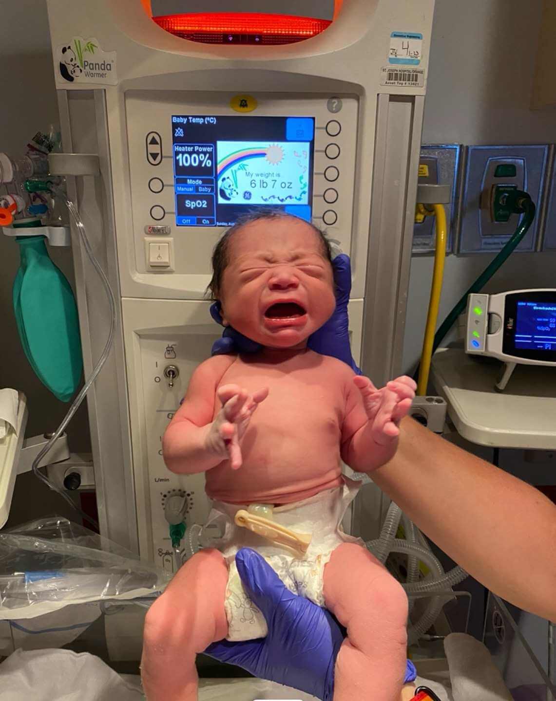 세인트 조셉에서 태어난 신생아 사진