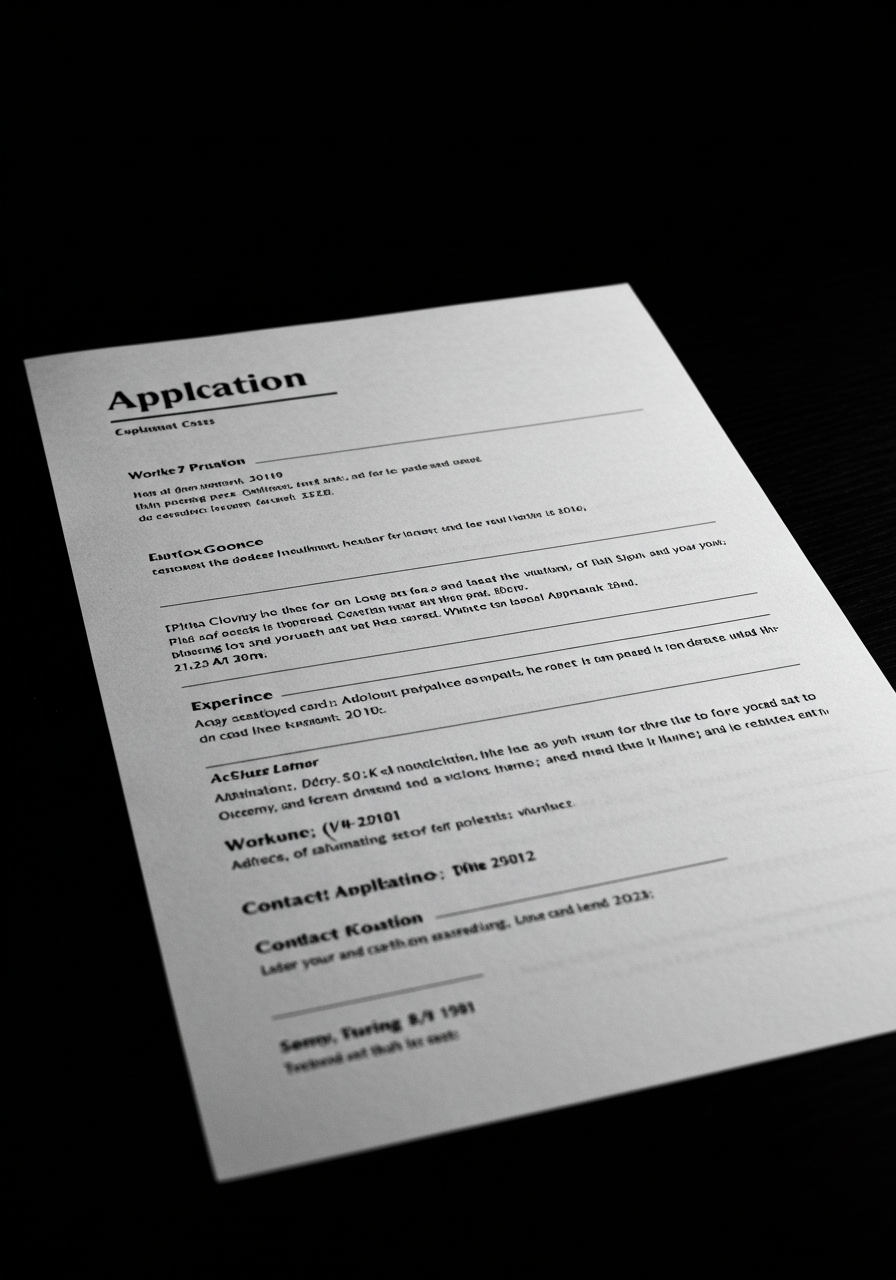 처음 등록한 희망직종