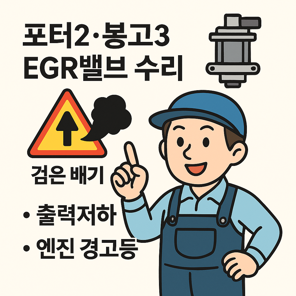 EGR밸브 원인과 결과